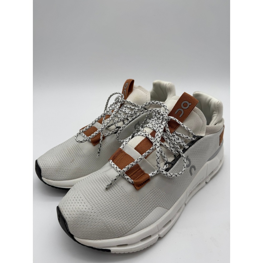 On Running Cloudnova Mens‎ 7 White Copper Sneakers 26.99173 Swiss Engineering
